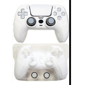 Silicon case for PS5 White...