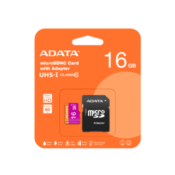 Adata MicroSD 16GB Class10